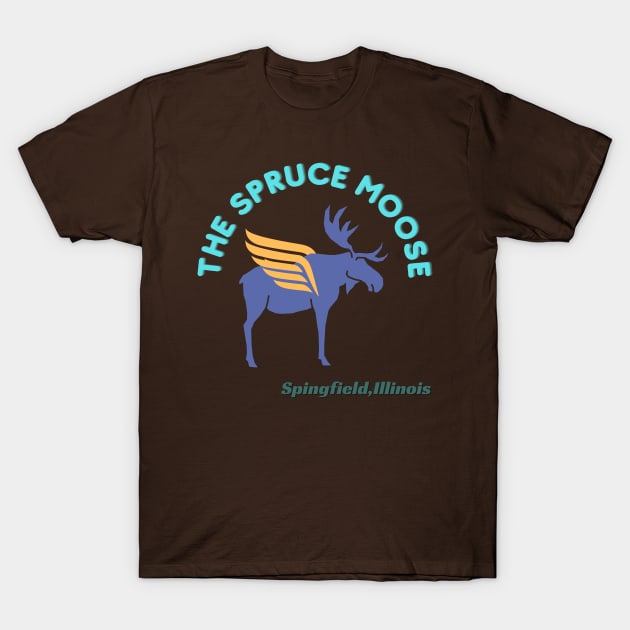 The spruce moose T-Shirt by Benjamin Customs